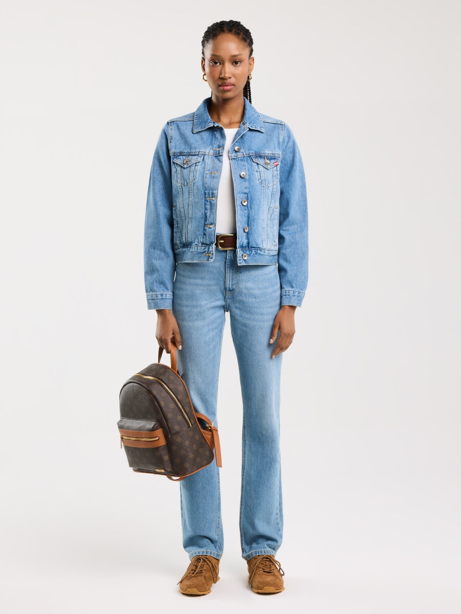 Big Star Dámská džínová bunda Josephine modrá 134 L