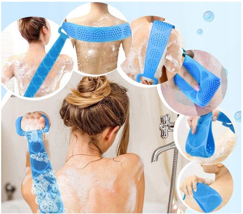 MASAŻER MYJKA DO MYCIA PLECÓW SILIKONOWA SZCZOTKA Rodzaj pas