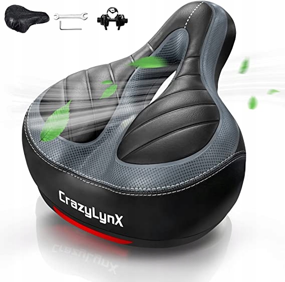 

Siodełko Rowerowe Ergonomiczne Sprężynowe 200mm