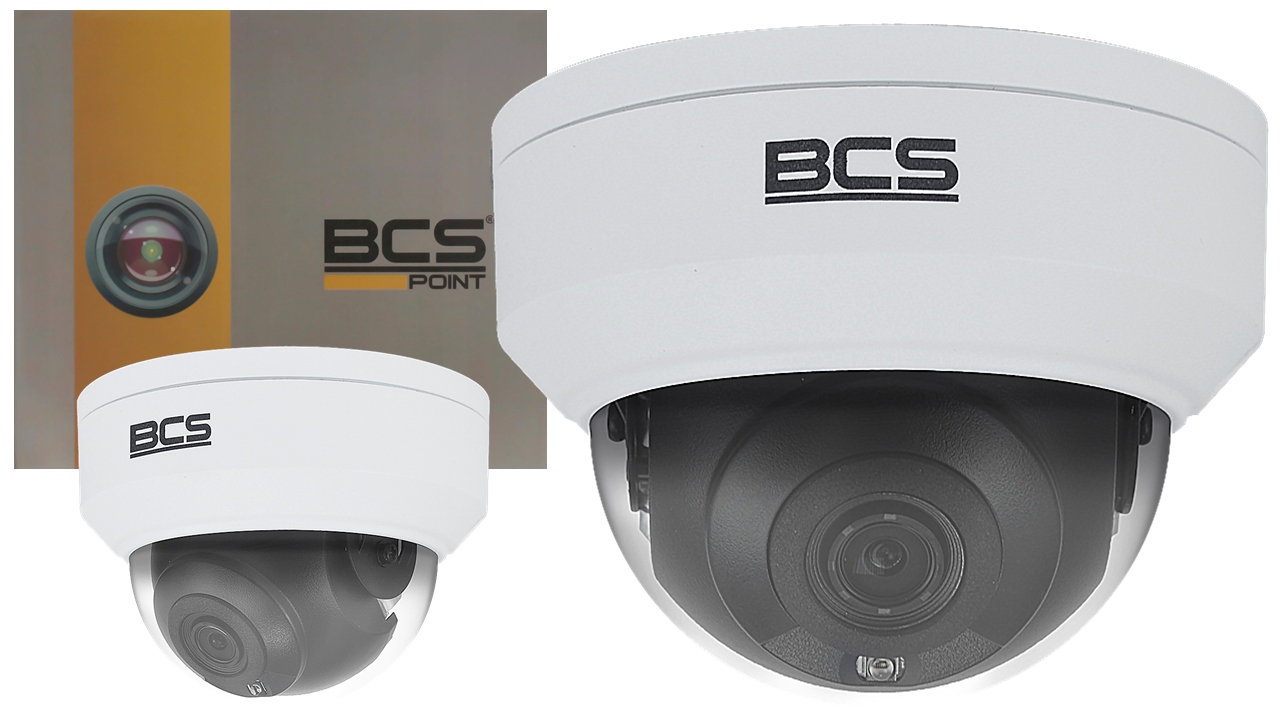Kamera IP BCS-P-DIP12FWR3 / 2MPx; 2.8mm; BCS POINT