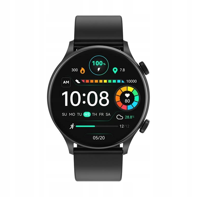 Smartwatch Haylou RT3 (czarny) Kolor czarny