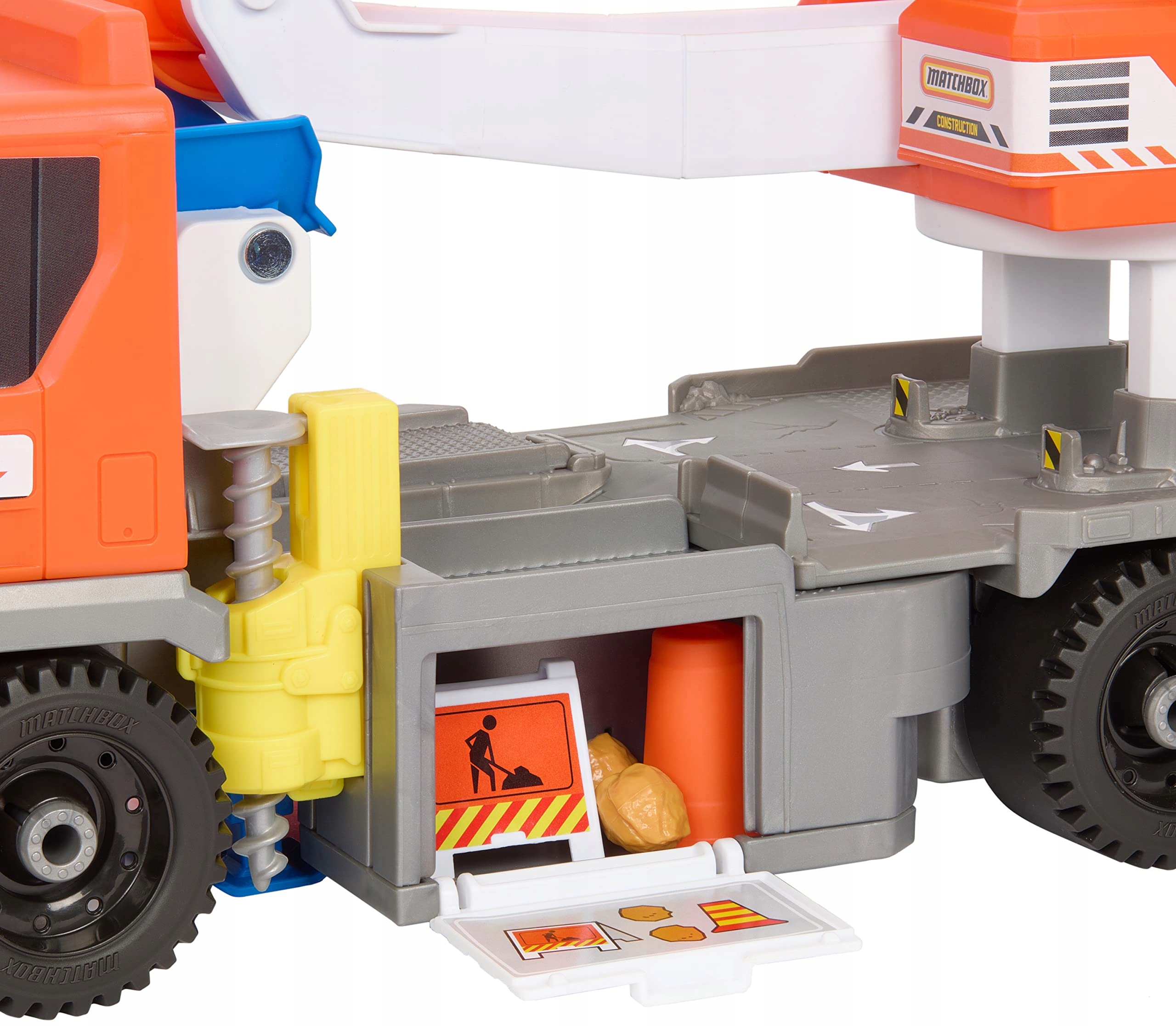 MATCHBOX CIĘŻARÓWKA I KOPARKA Z FUNKCJĄ HPD64 (194735156535