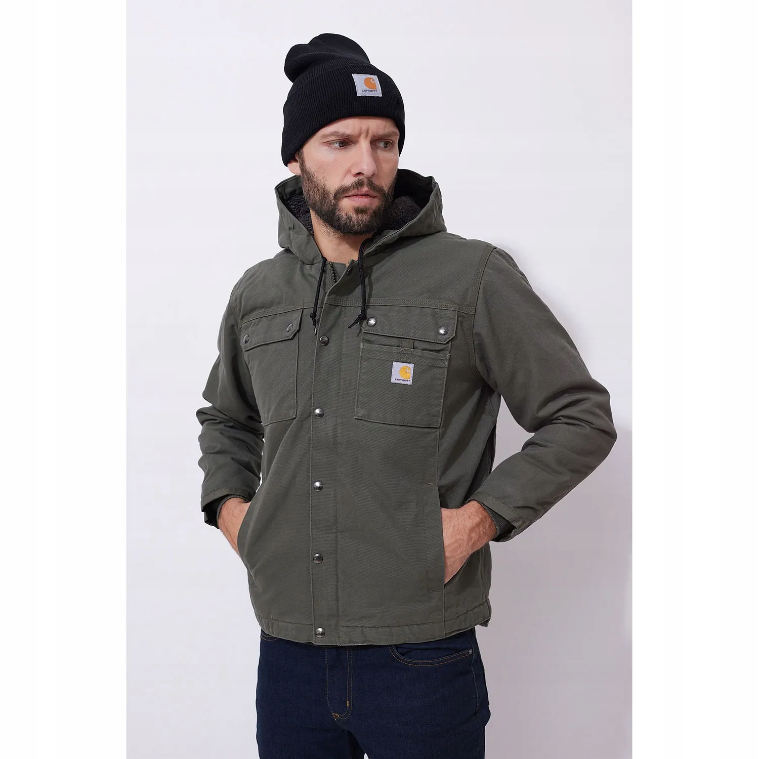 Bunda Carhartt Washed Duck Barlett M moss