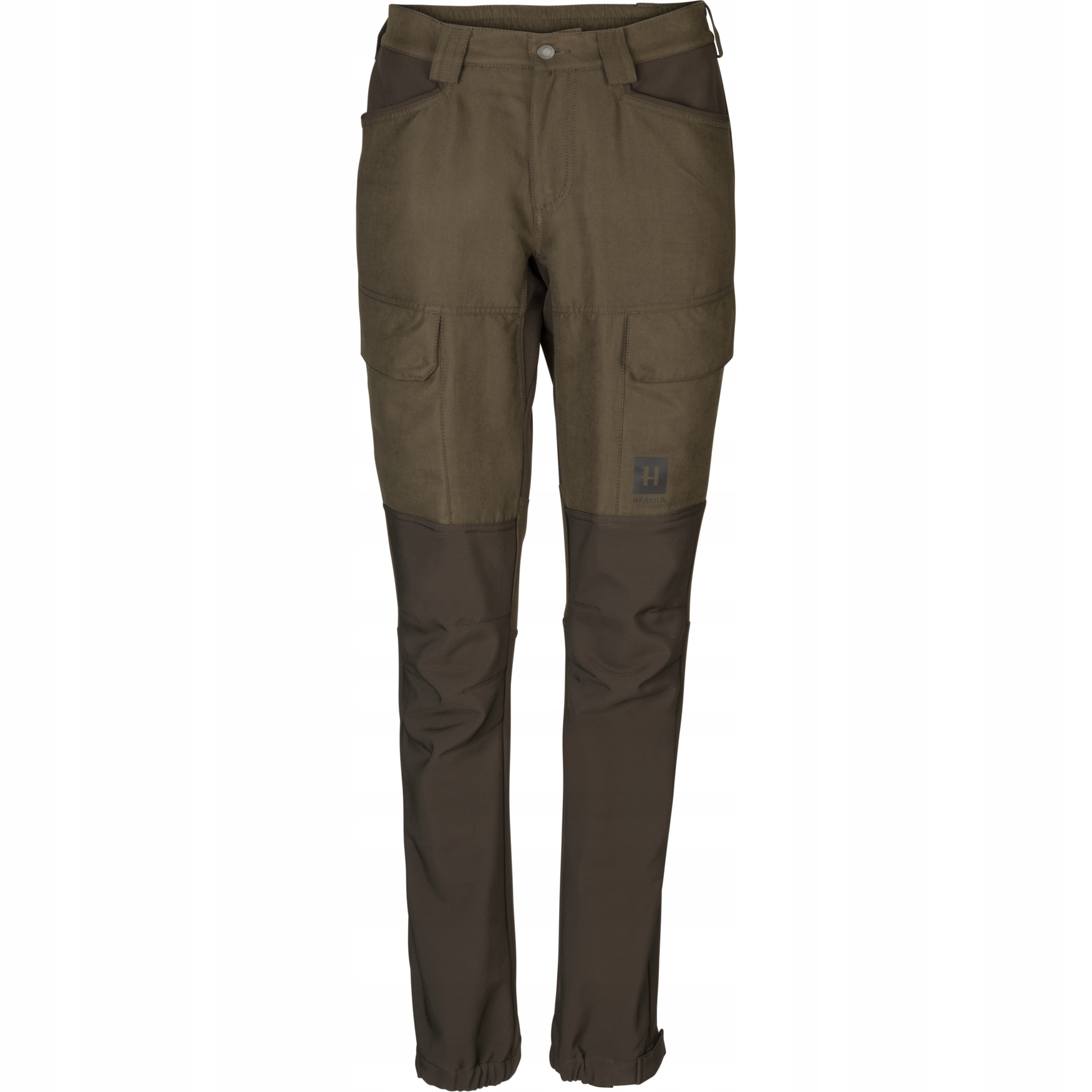 Damskie spodnie myśliwskie Harkila Scandinavian Willow Green/D.Brown 40
