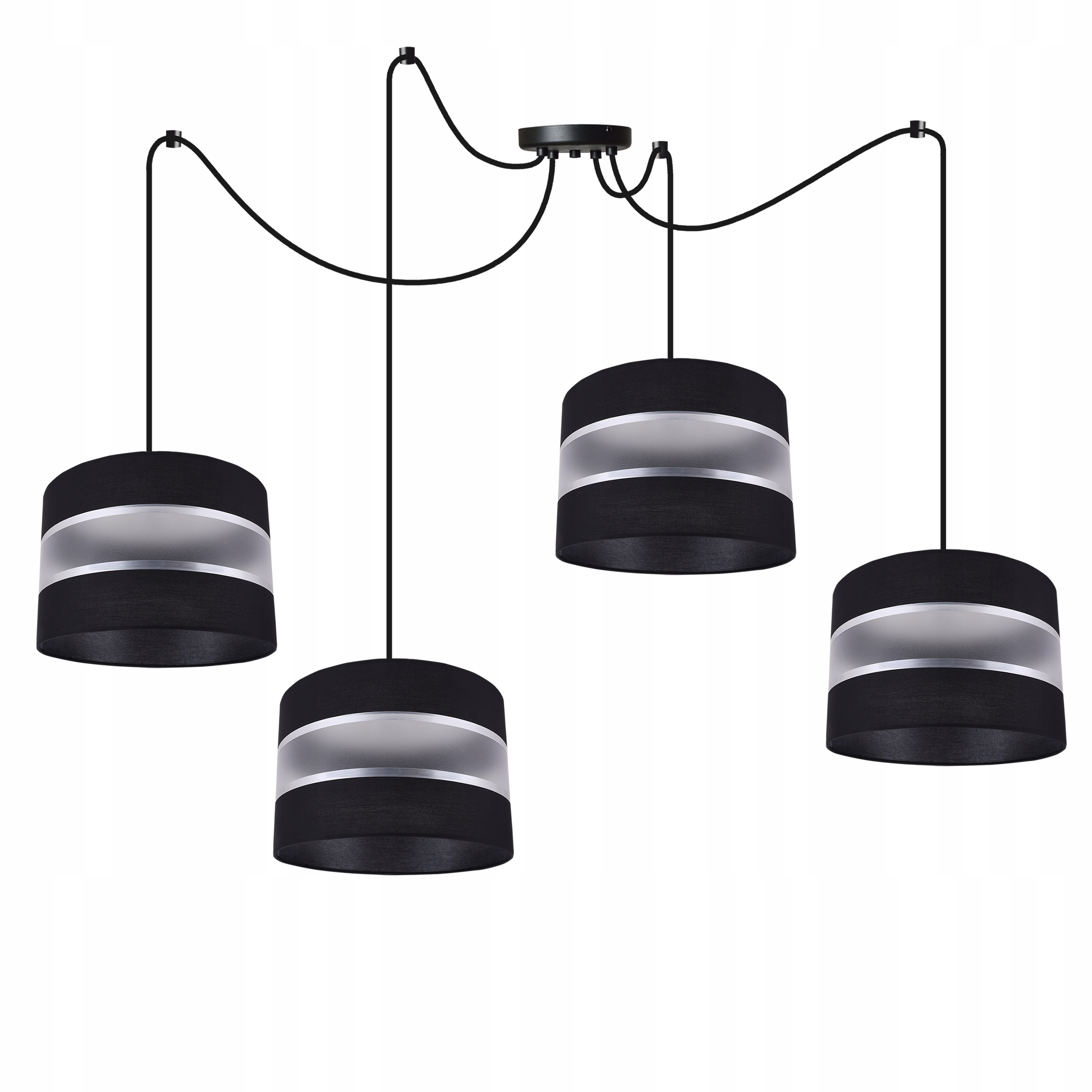 

Lampa Wisząca Sufitowa Żyrandol Loft Abażur Pająk