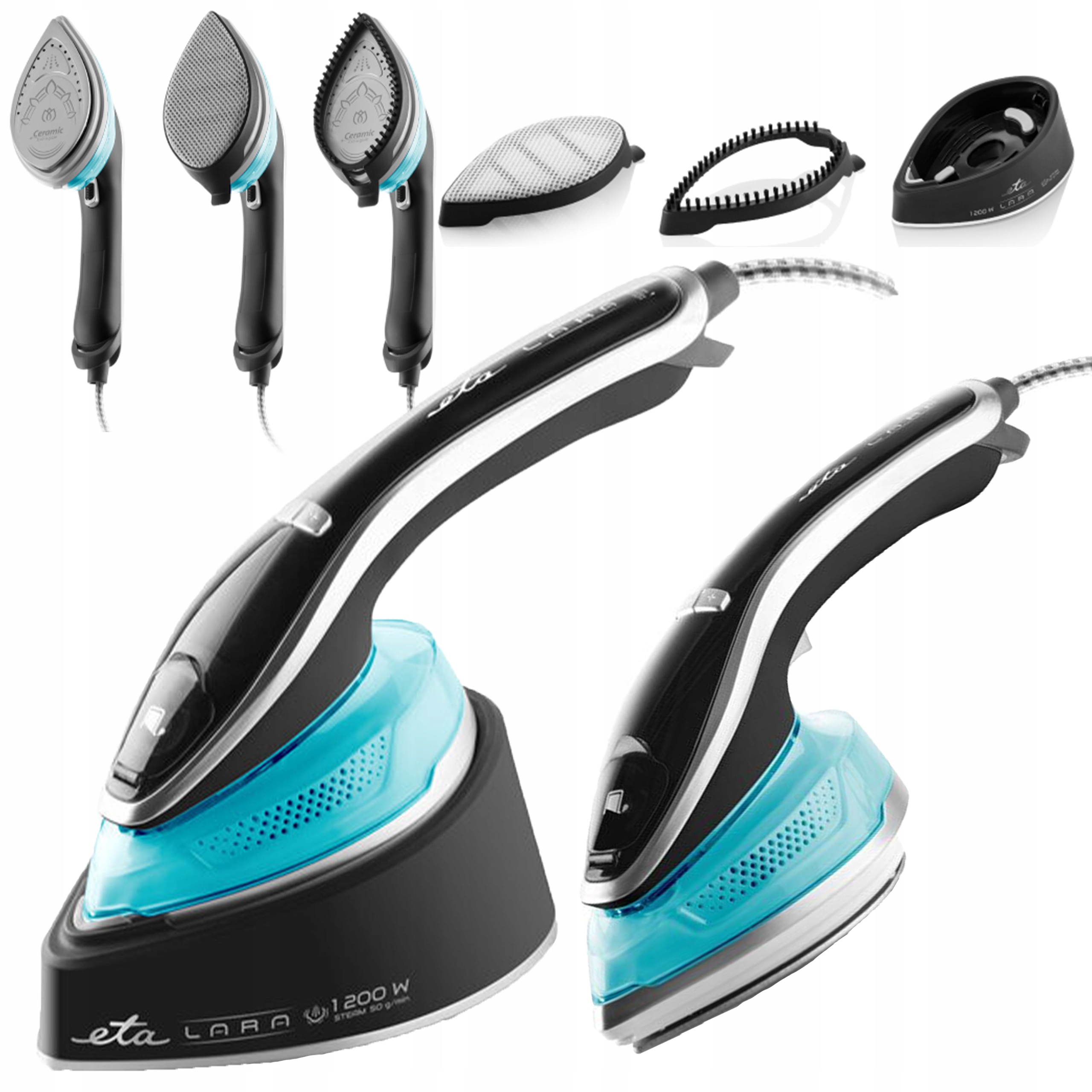 PAROWNICA STEAMER ŻELAZKO PRASOWACZ PARĄ ETA 2w1 Marka Eta