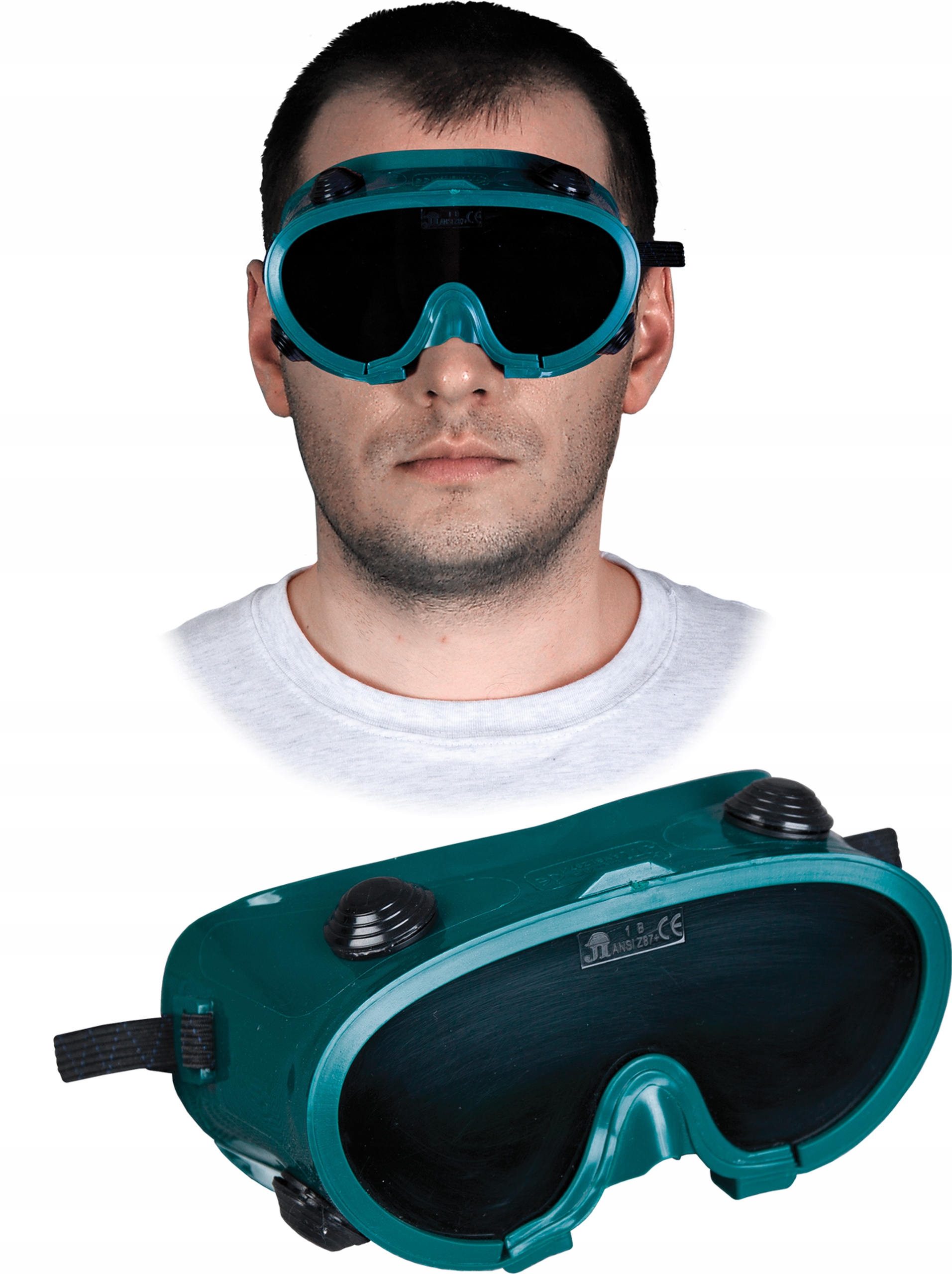 Gogle okulary ochronne spawalnicze GOG-SPARK