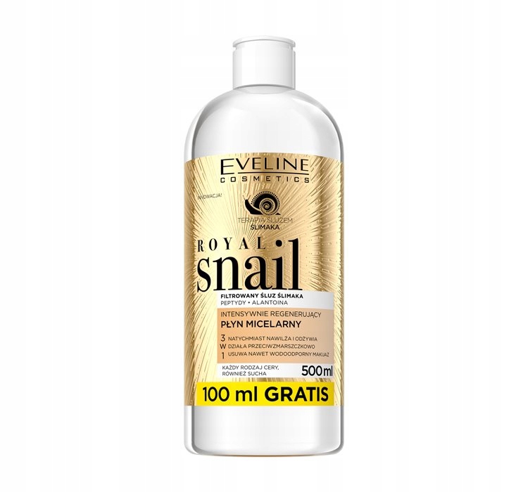 

Eveline Royal Snail Regenerujący Płyn Micelarny...