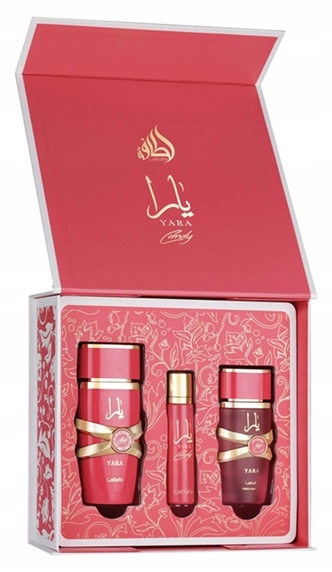 Zestaw Lattafa Yara Candy Edp Edp Mgiełka Do Włosów