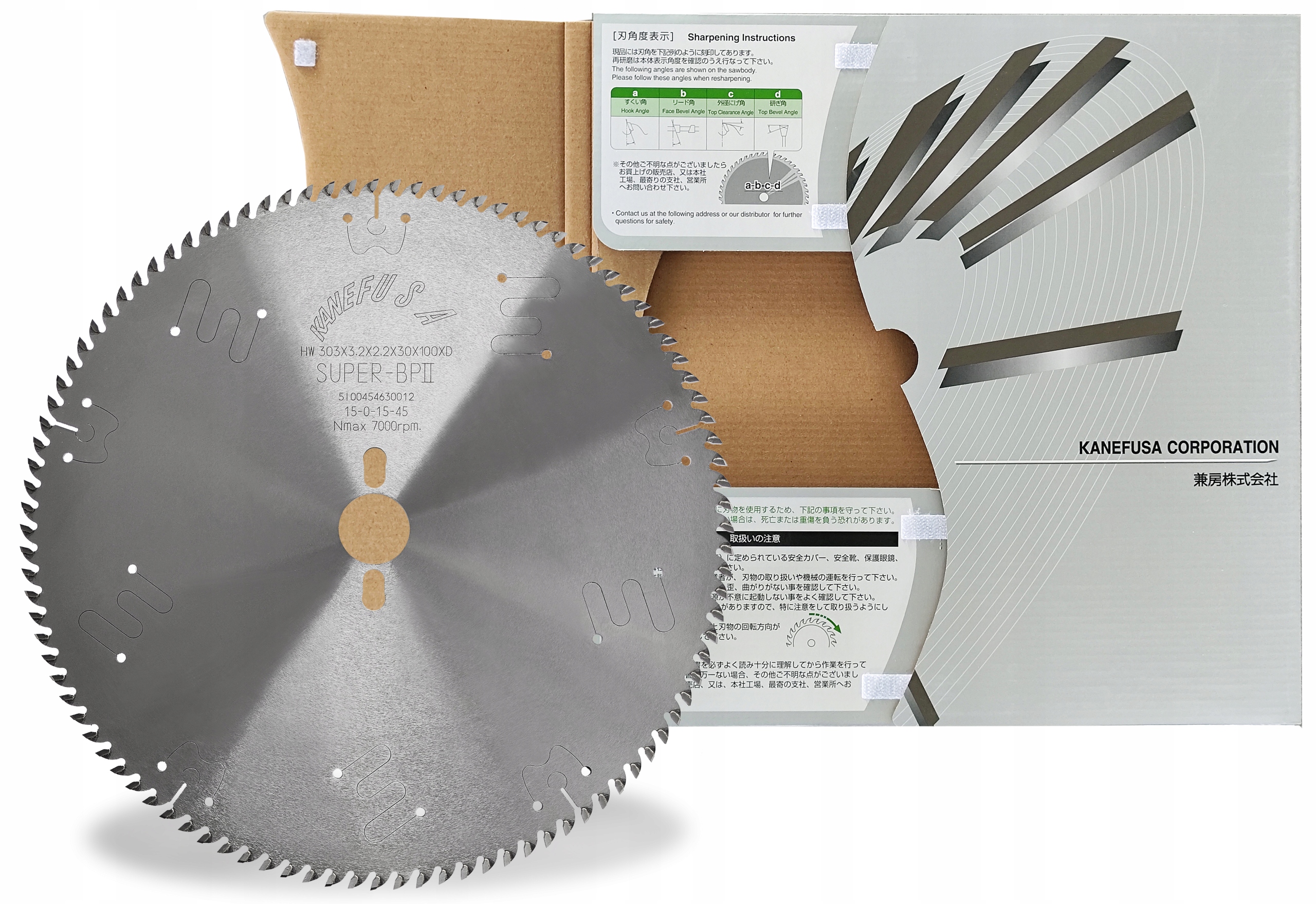 Piła Tarczowa Do Płyty Kanefusa 303×3,2/2,2×30 100z Japońska Piła Formatowa