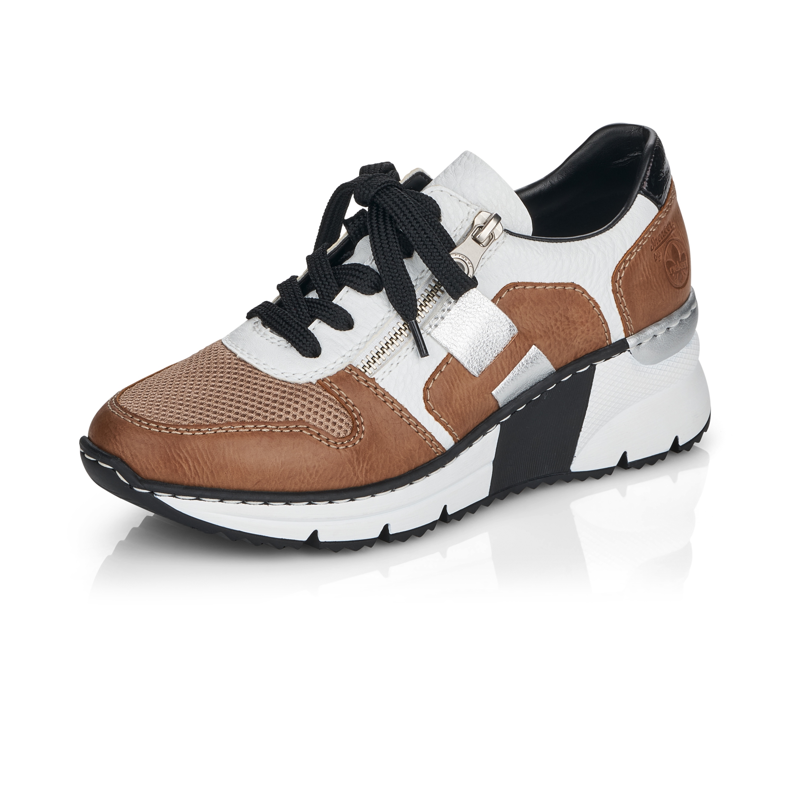 

Rieker Sneakersy Półbuty N6312-65 Brązowe r. 37