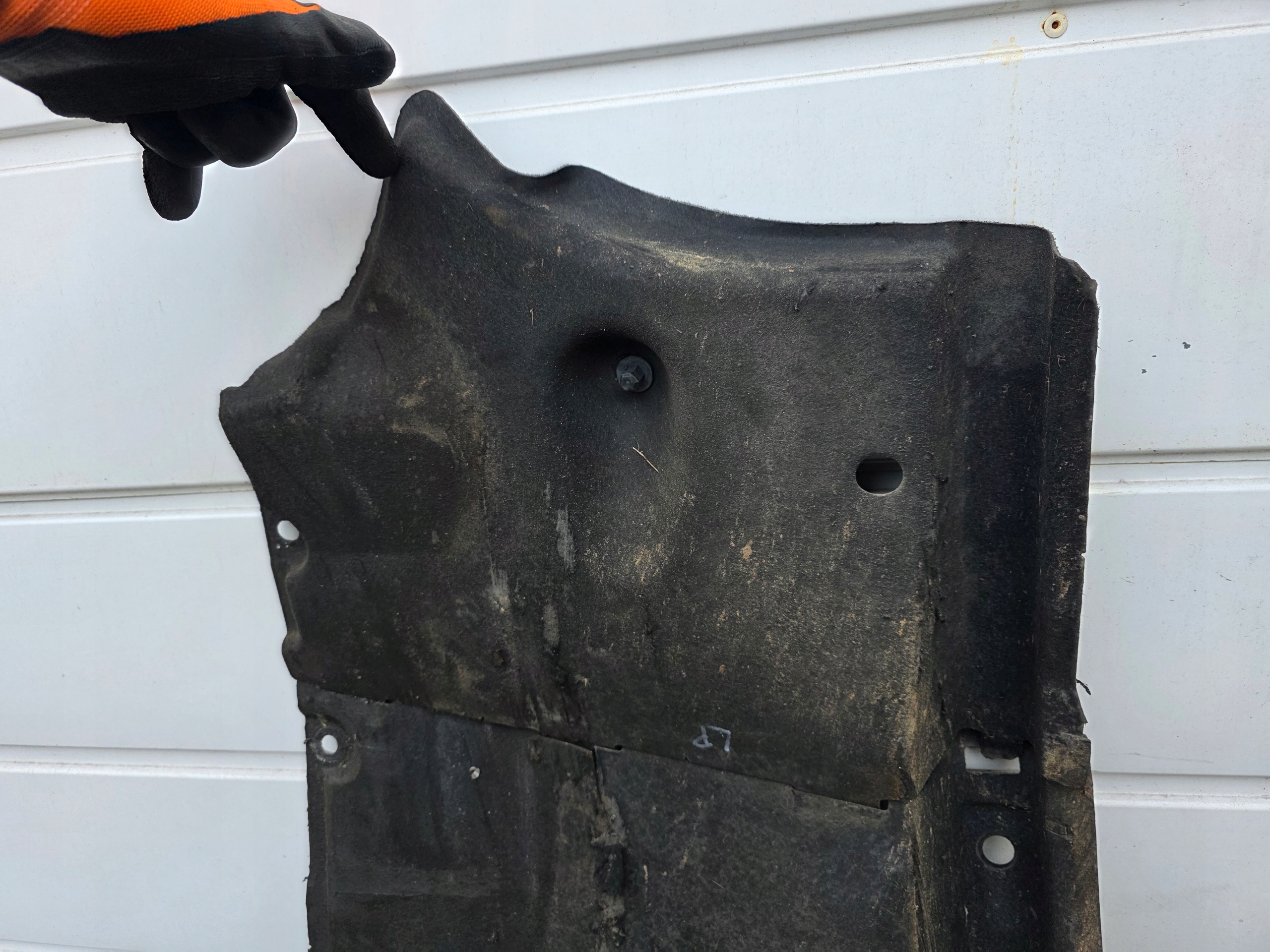 cover chassis left covers below AUTO AUDI A6 C7 A7 4G KOMPLET