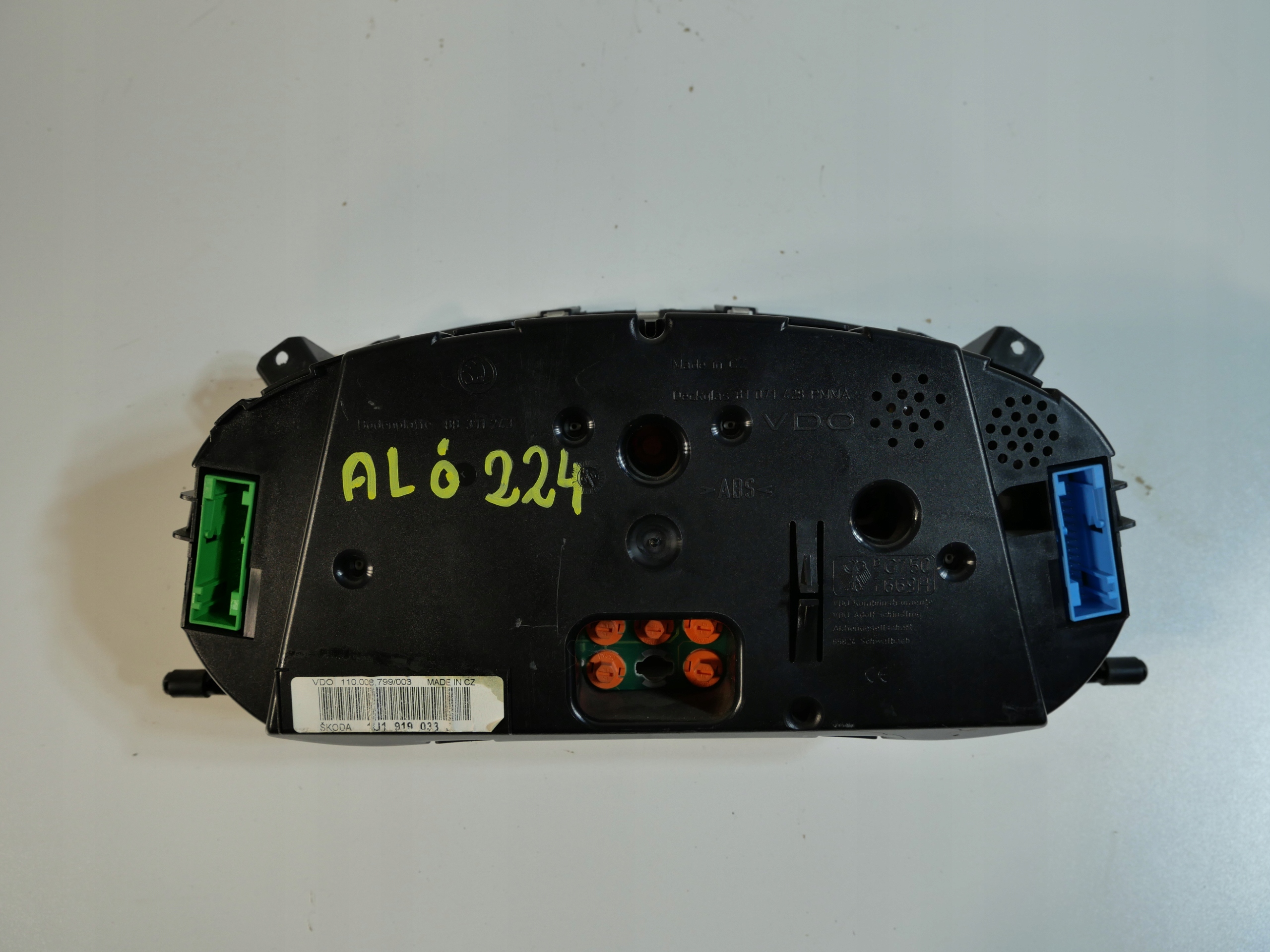 dials dials 1U1919033J SKODA OCTAVIA