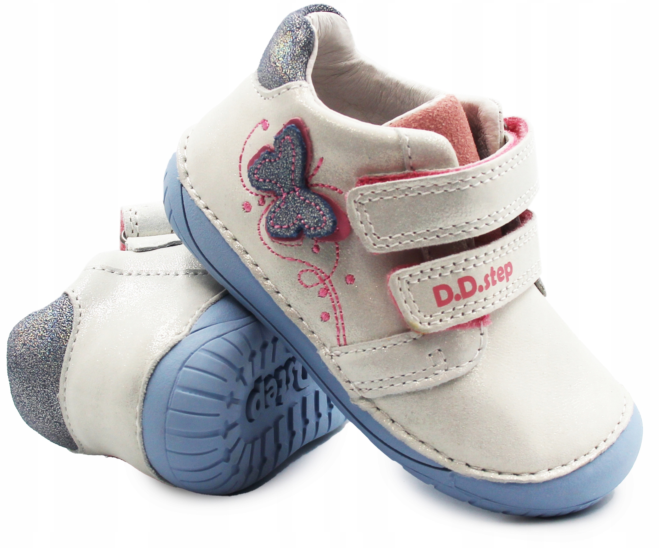 Buty Na Wiosnę Dla Dziewczynki Błyszczące DD STEP S070-41929T 24