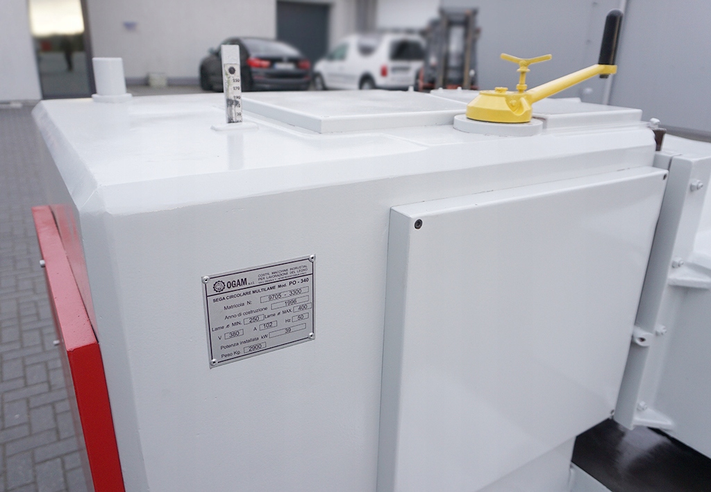 WIELOPIŁA PILARKA GĄSIENICOWA OGAM PO-340 340/130 Rodzaj piły stołowa