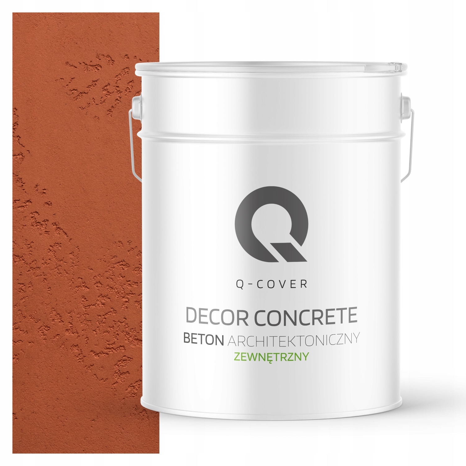 Vnější Architektonický Beton 10m2 15kg Ozdobný Efekt Rezavý F336