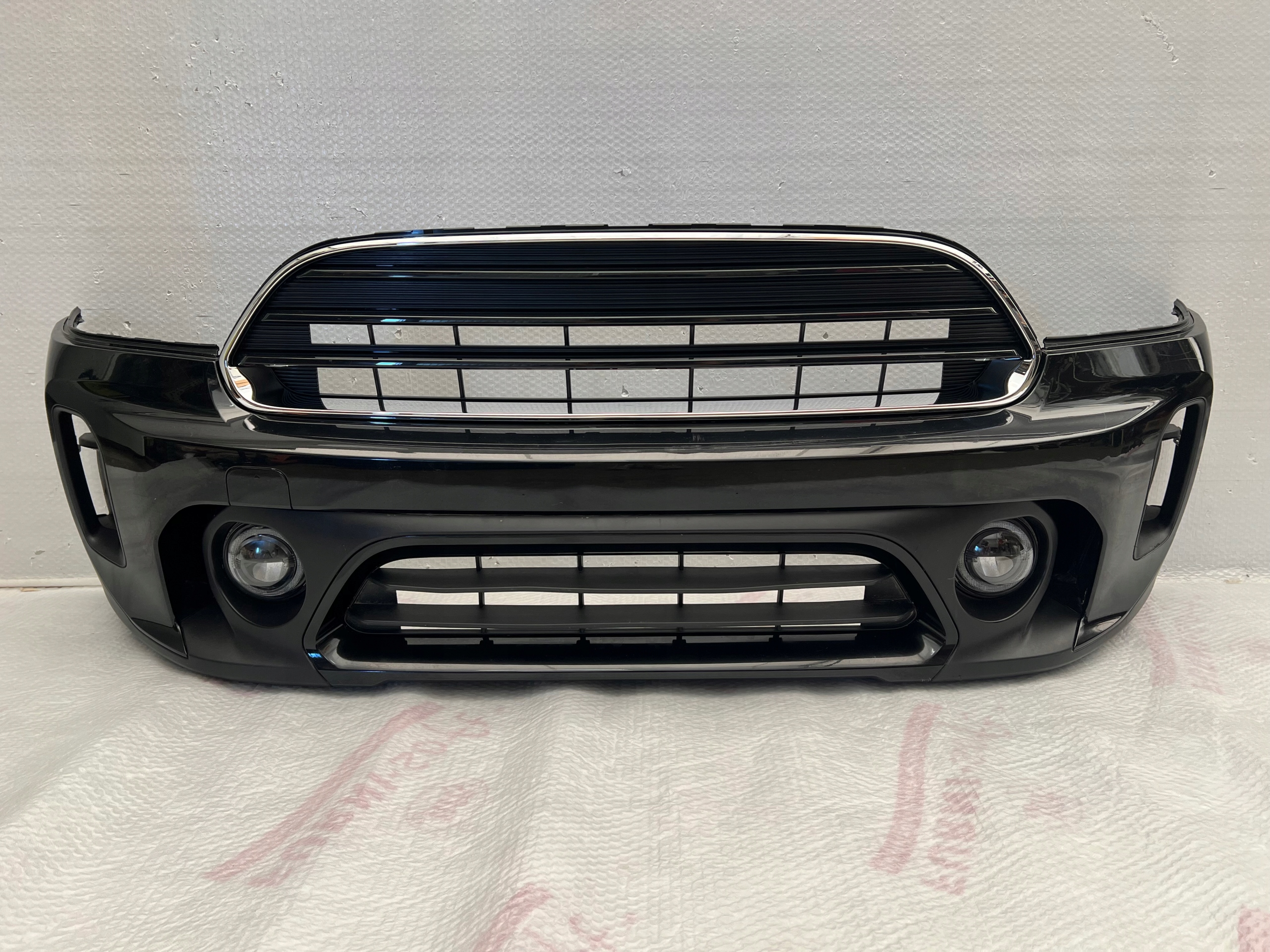 ZDERZAK PRZÓD PRZEDNI MINI COUNTRYMAN F60 LIFT LCI HALOGENY LED