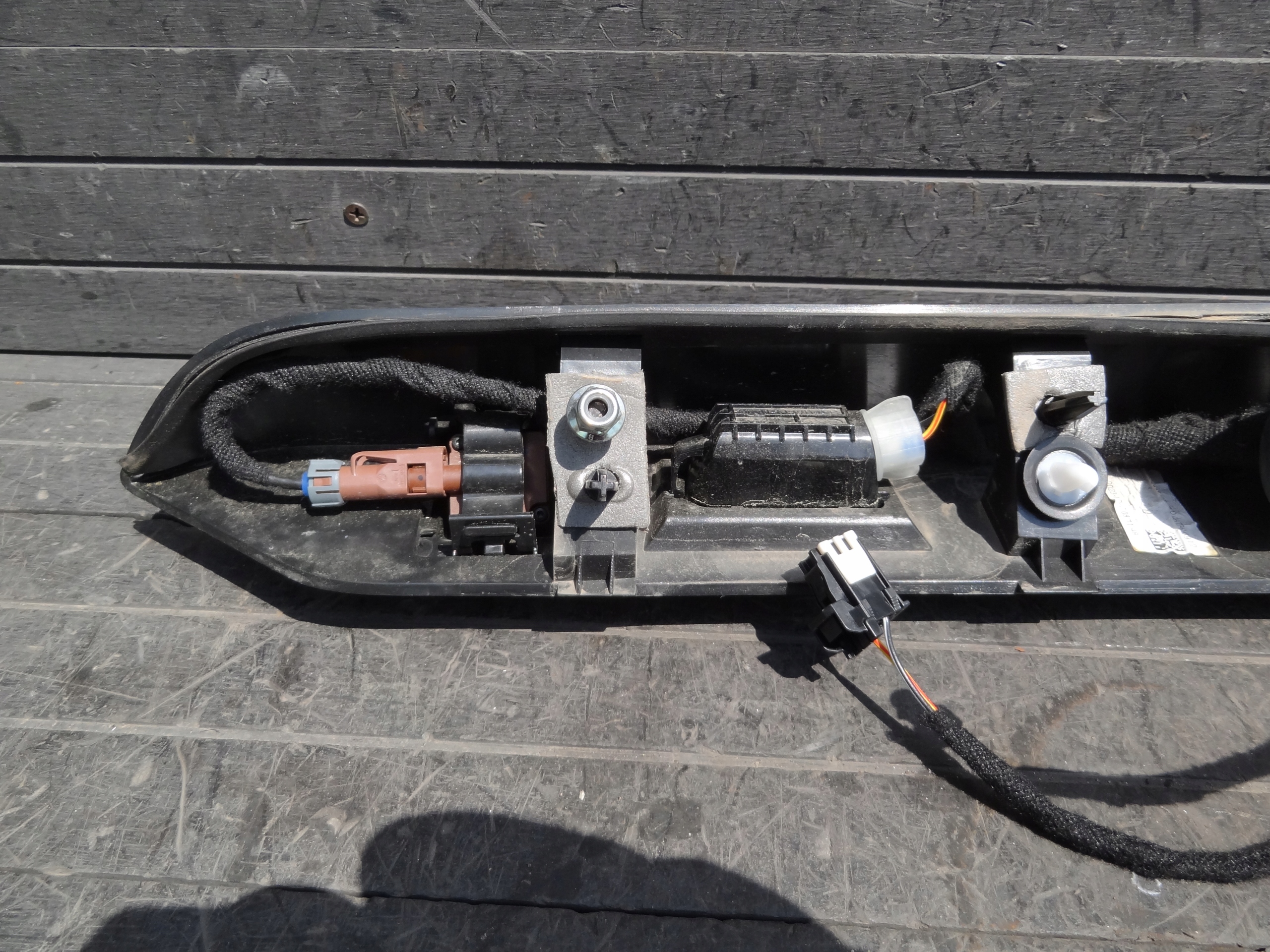 FORD TRANSIT CUSTOM II 2024 OSWIETLENIE TABLICY LISTWA KAMERA DRZWI ORG Wersja Europejska