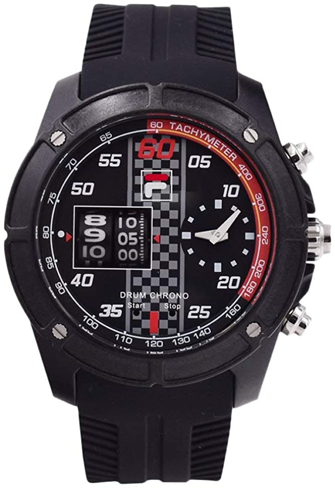 Pánské hodinky fila drum chrono 38-845-001 sportovní křemenný chronograf