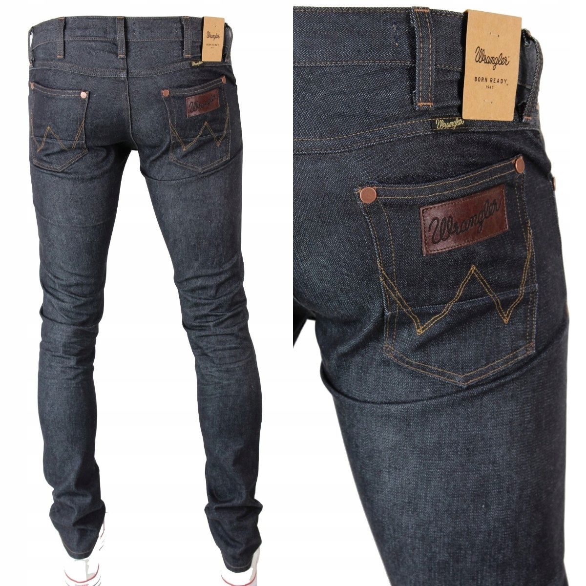 

Wrangler Bostin Slim Proste Dry Jeansy W29 L32