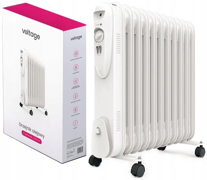 

Grzejnik Elektryczny Olejowy 2500W Duża Moc XXL
