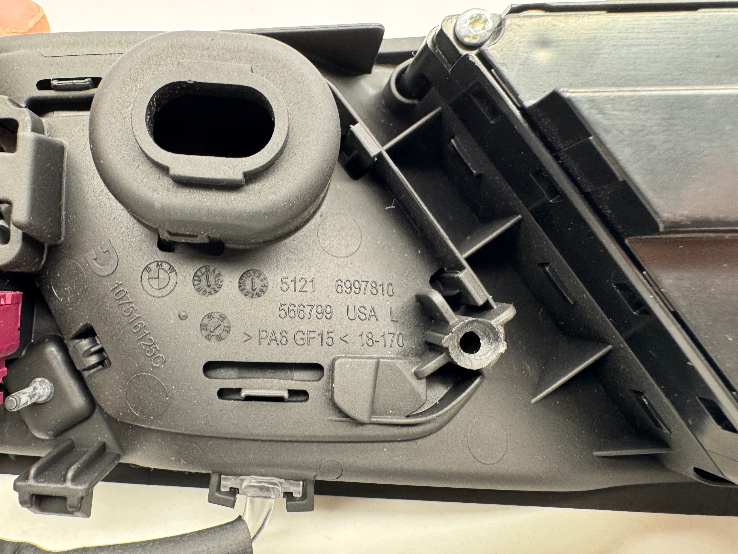 BMW G05 G06 G07 X5 X6 handle door left front control panel UK 9436040