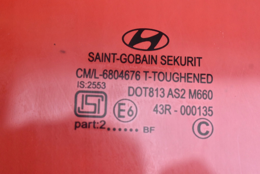 window side right front front HYUNDAI I20 1 and 12-14