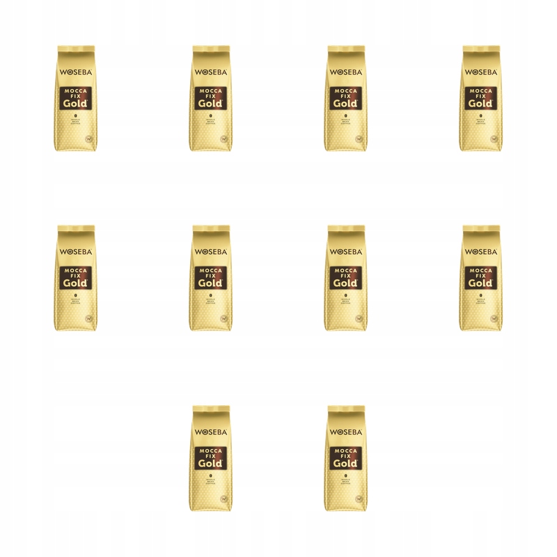 Woseba Mocca Fix Gold Káva pražená zrnková 500 g X10