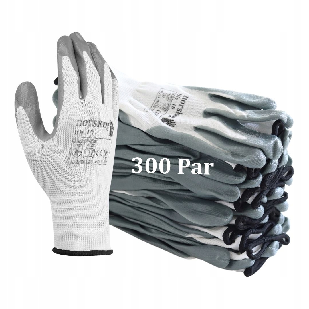 Rukavice, rukavice pro kurýra, kurýry, dopravce, Kvalita L 300 Párů