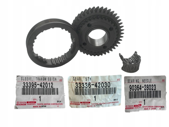 KOŁO PRZESUWKA 5 BIEG ORYGINAŁ 39 ZĘBÓW TOYOTA 33336-42030 / 33336-12051