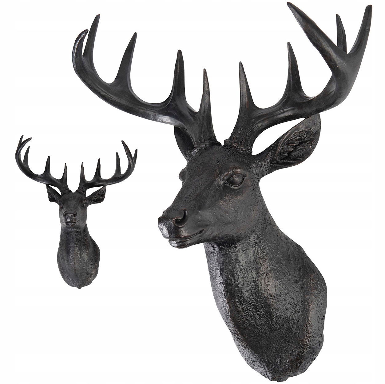 Nástenná Dekorácia Loft Trofej Jeleňa Hlava Parohy Ozdoba Na Zavesenie