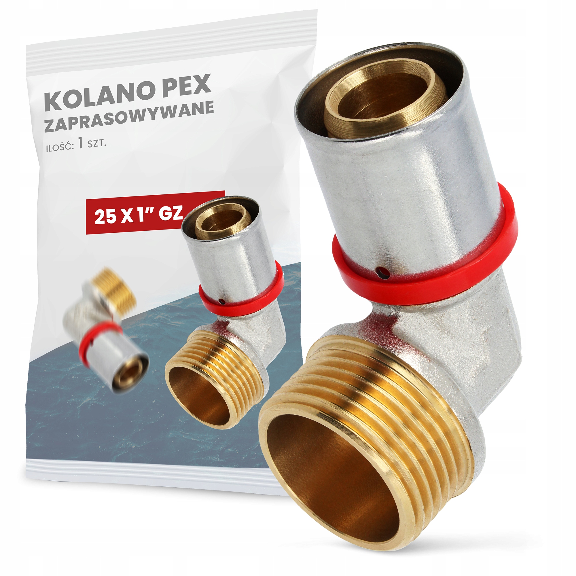 

Kolano Pex Zaprasowywane Zapras Press 25x1'' Gz