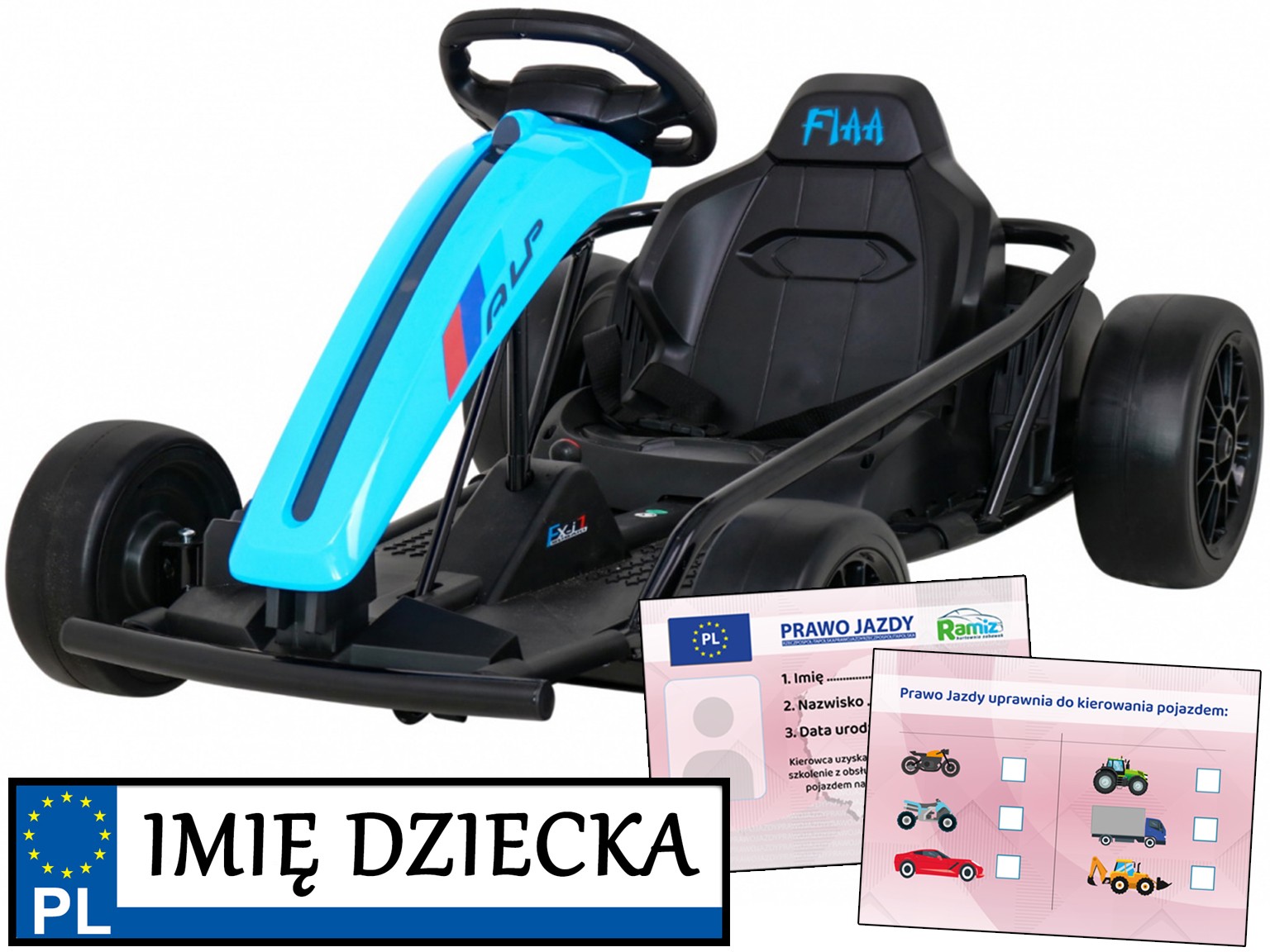 pojazd na akumulator FX1 Drift Master bolid elektryczny dla dziecka Drift