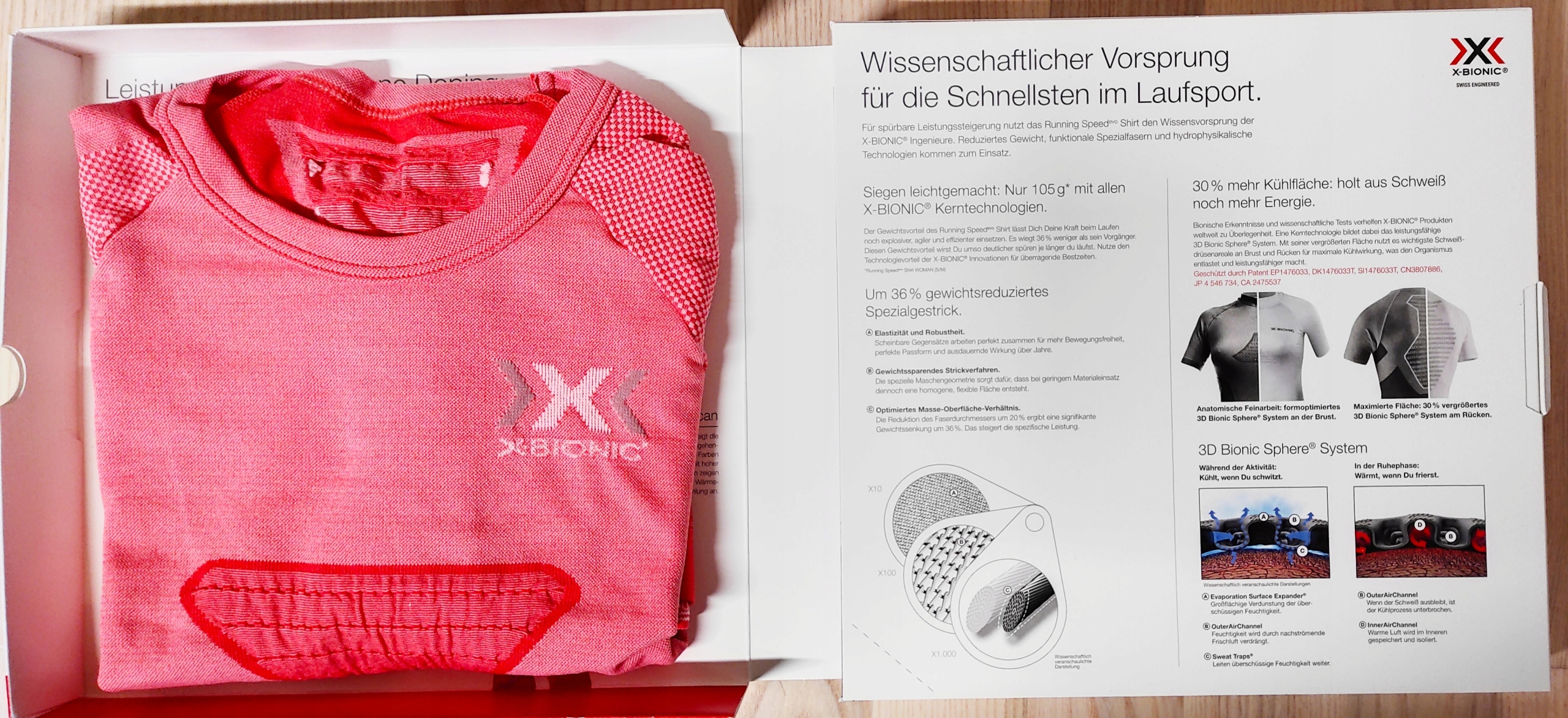 Koszulka X-bionic Running Speed Evo L Rękaw krótki rękaw