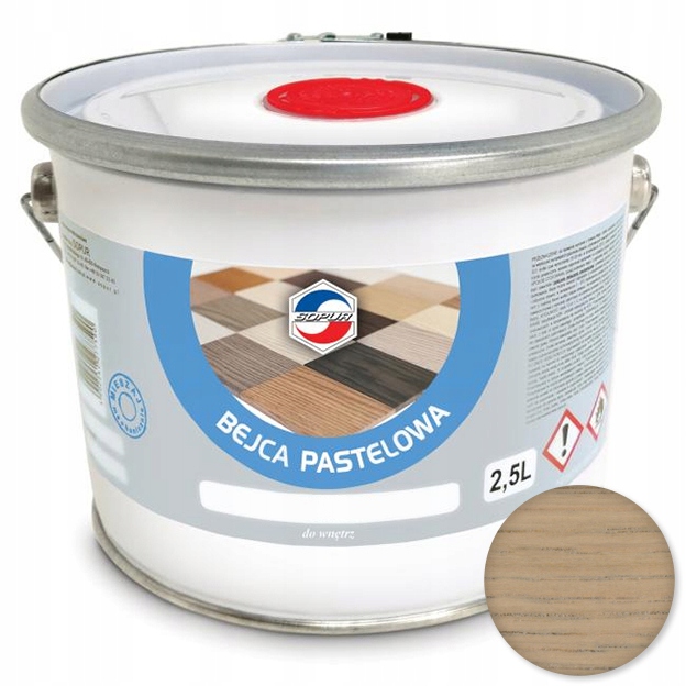 Bejca pastelowa Sopur 2,5l latte BPA-D08