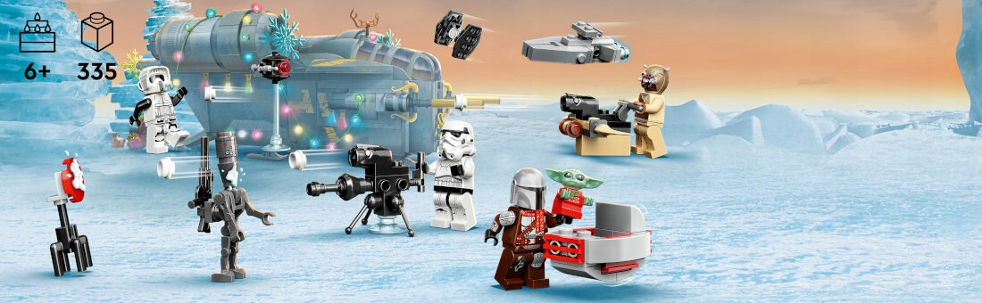 LEGO Adventi naptár STAR WARS 75307 NAGY Darabszám 335