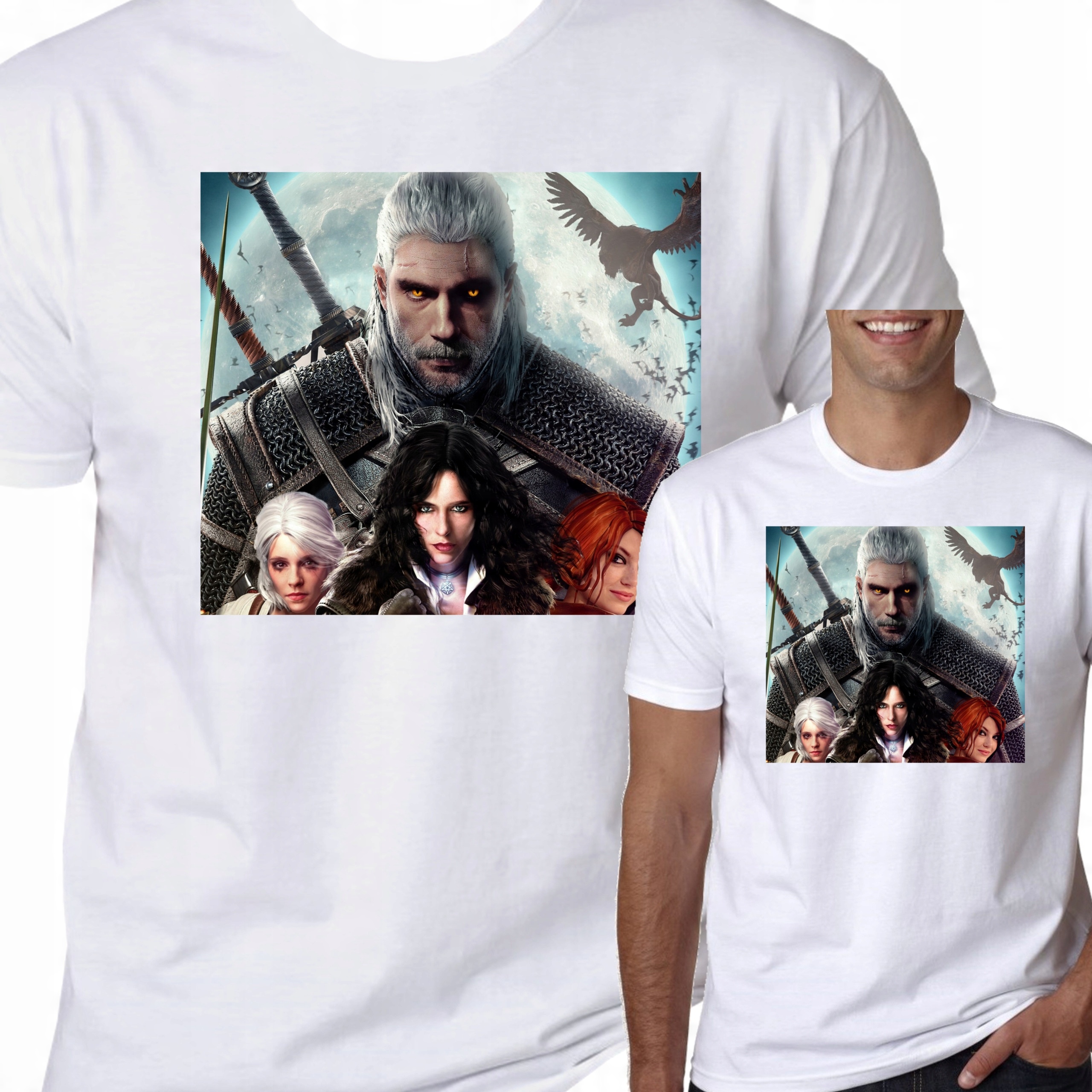 

T-Shirt Koszulka Wiedźmin Witcher Prezent S 2021