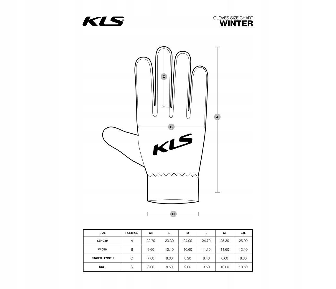 Rękawiczki na rower zimowe membrana KELLYS CAPE XL Model KLS Cape