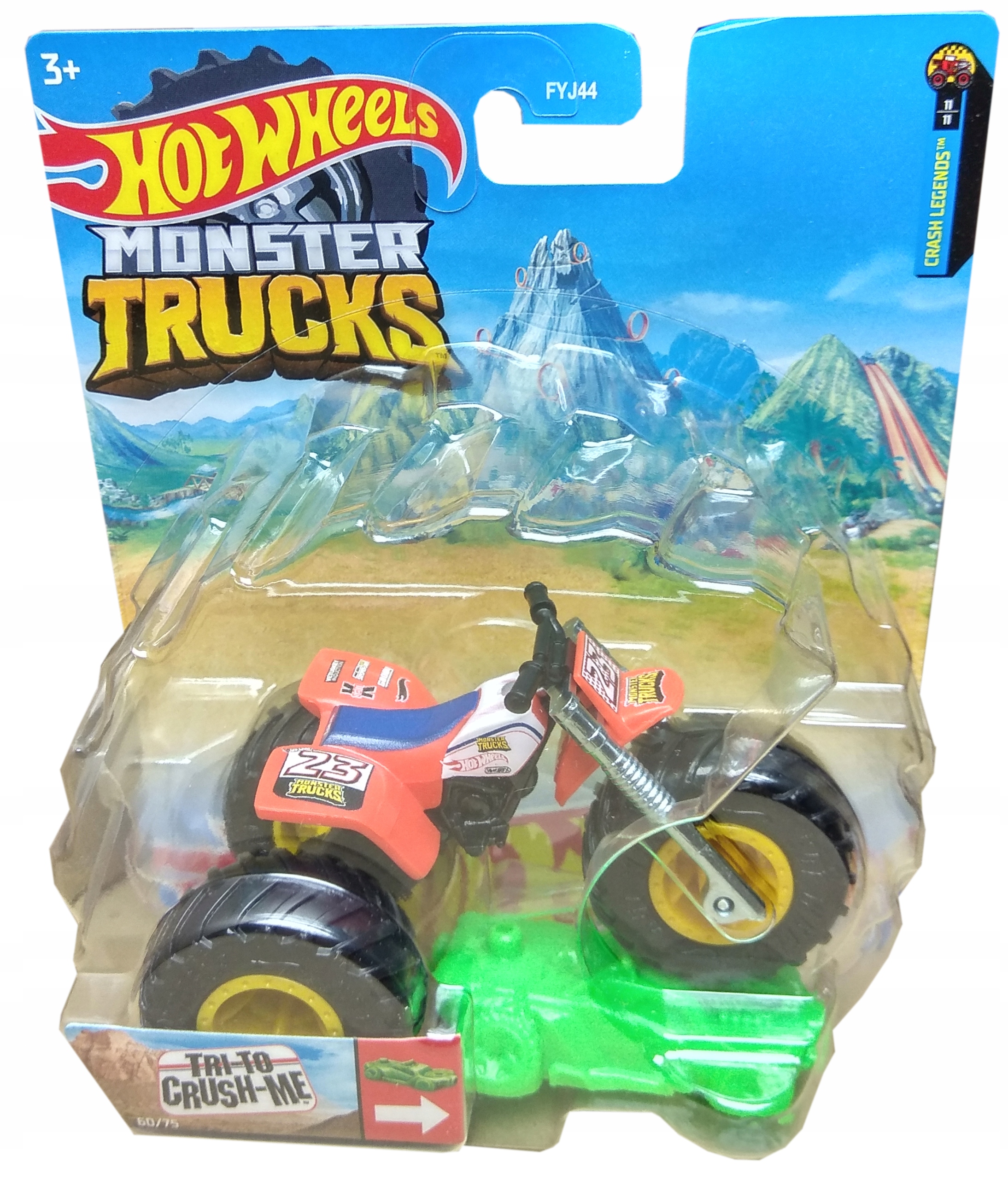 

FYJ44 auto Monster Trucks Hot Wheels Motor Tri To