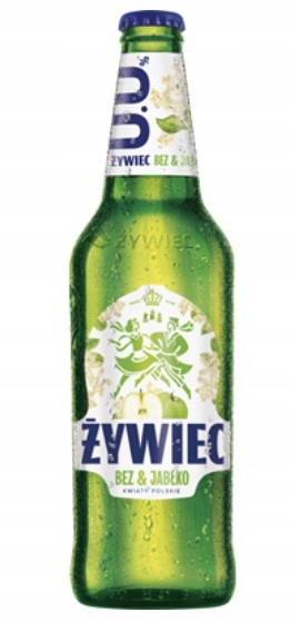 Levně Żywiec Nealkoholická s příchutí květu černého bezu a jablka 0,0% 20 x 500 ml