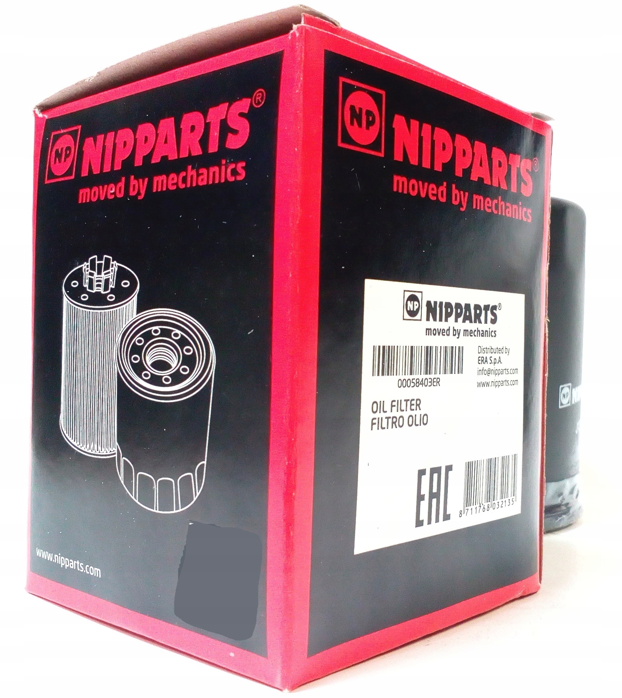 

Filtr Oleju Nipparts Suzuki Samurai 1.3