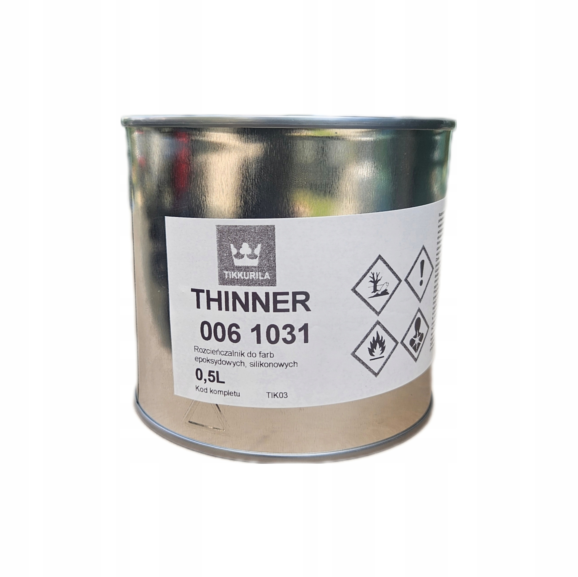 Tikkurila Thinner 1031 Rozcieńczalnik do Farb Epoksydowych 0,5L
