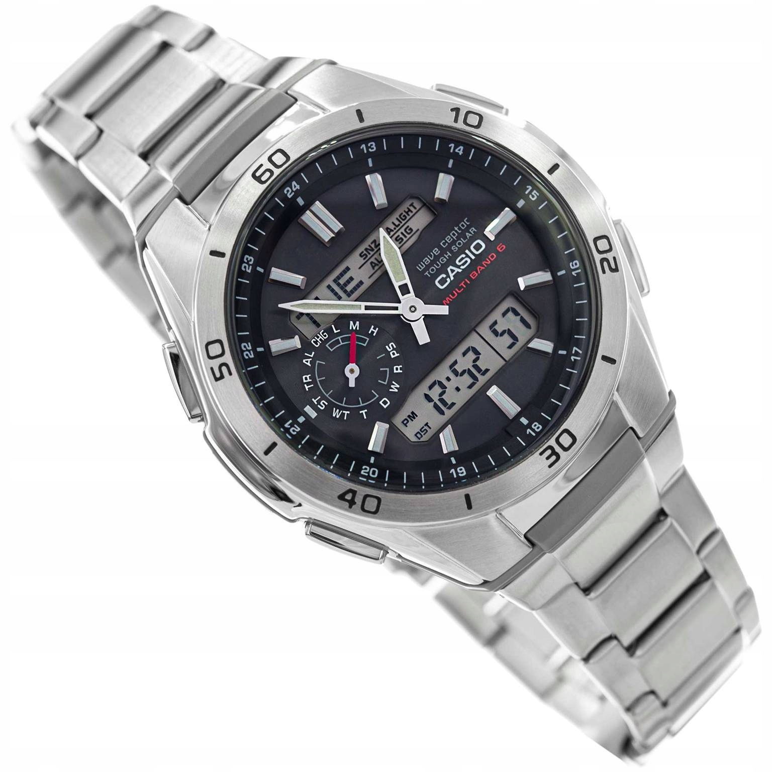 Pánské Hodinky Casio WVA-M650D-1AER Multiband 100 M