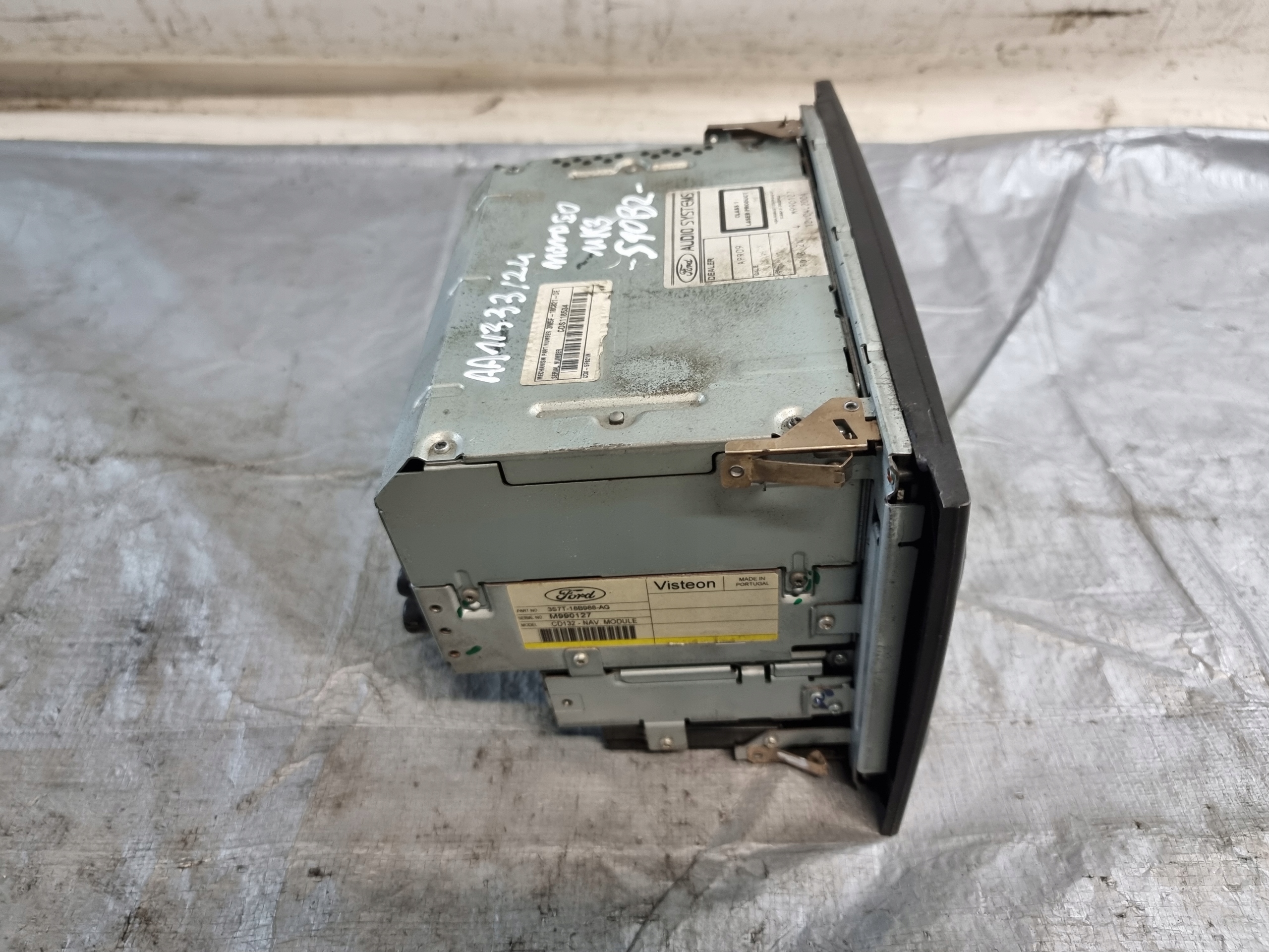 RADIO Navigation Unite commande clima OE 3M5F-18C821-DE FORD MONDEO MK3 04r