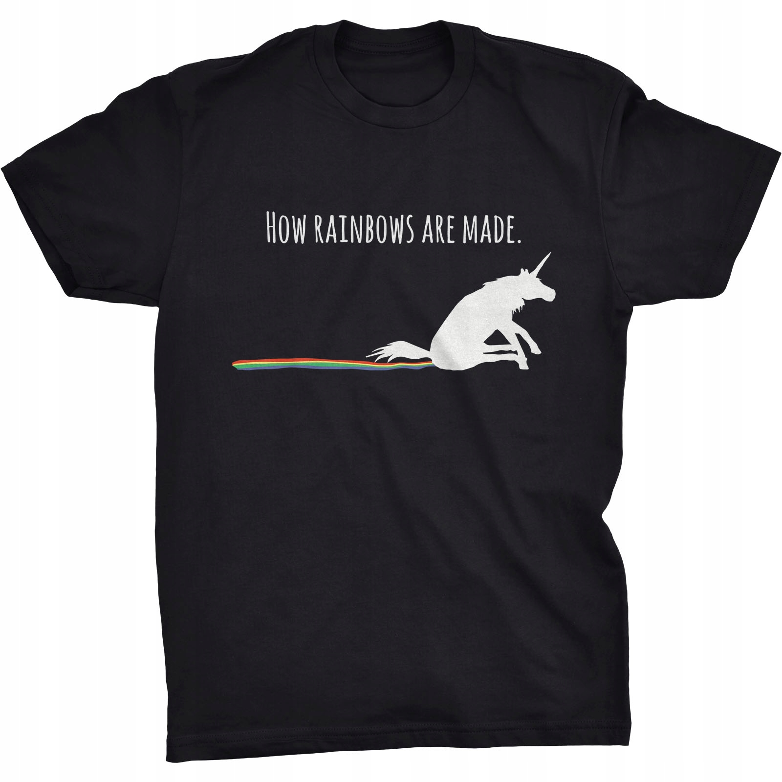 

How Rainbows Are Made Koszulka Unicorn Jednorożec