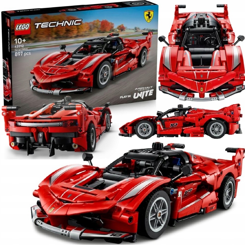 Lego Technic Ferrari F1 Formula 1 Samochod Sportowy Bolid Auto Sportowe
