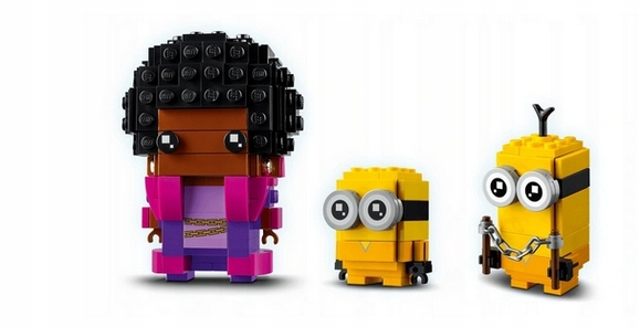 LEGO 40421 BRICKHEADZ MINIONS - BELLE KEVIN I BOB Marka LEGO