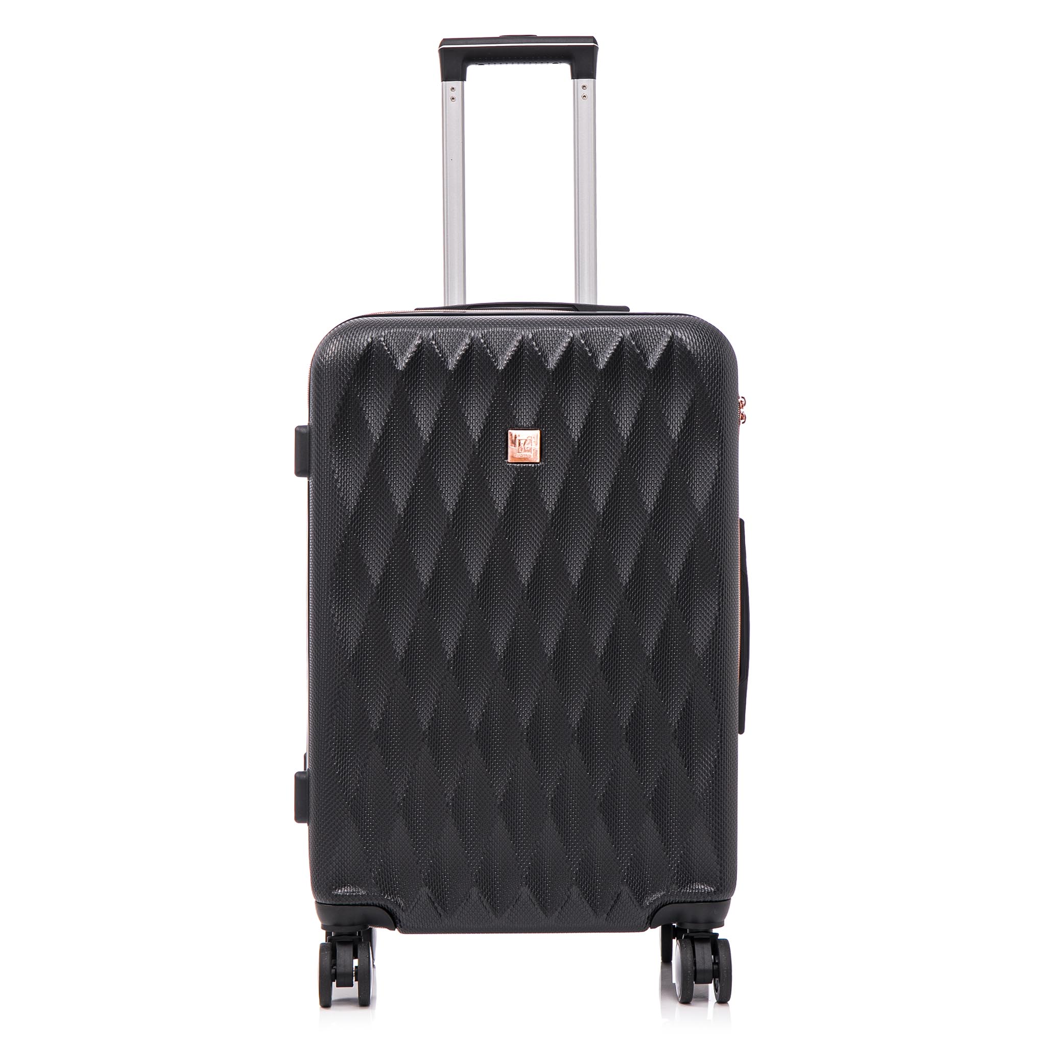 Střední kufr Abs 24“ Semi Line T5722-3 je odolný, 64 l, prostorný a lehký