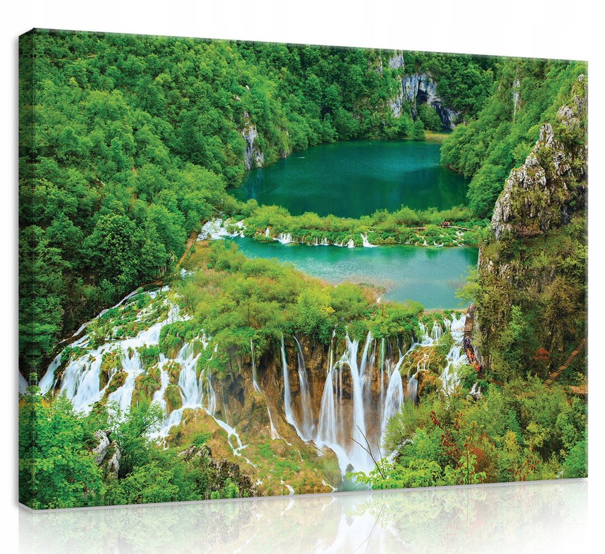 Obraz Na Plátně Canvas 100x75 Plitvice Chorvatsko