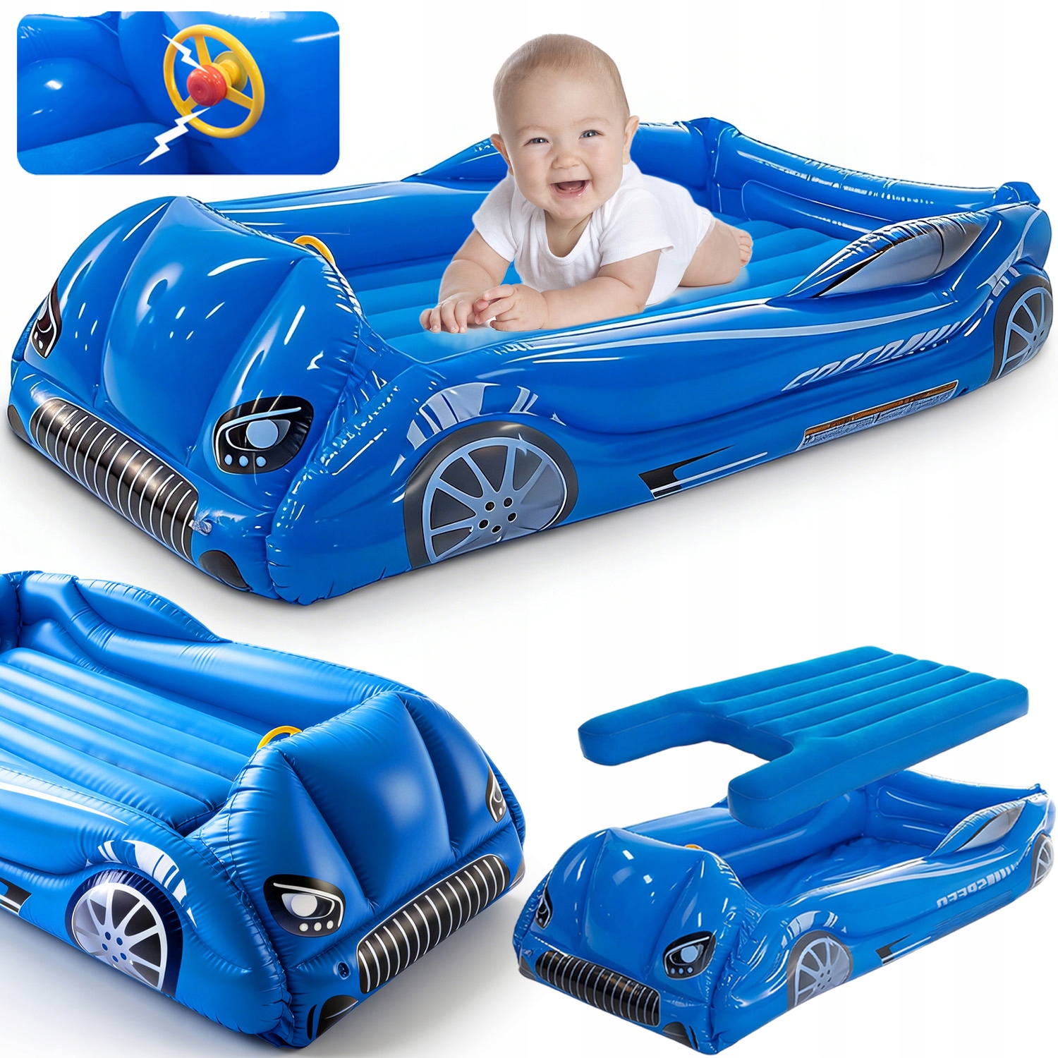 Nafukovací Cestovní Postýlka Matrace Do Letadla, Vlak Auta, Měkká Postel